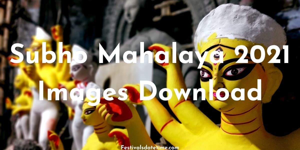 Subho Mahalaya 2021 Images Download