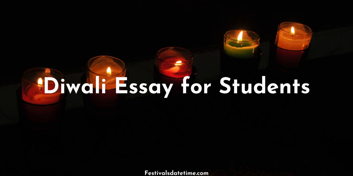 Diwali Essay for Students